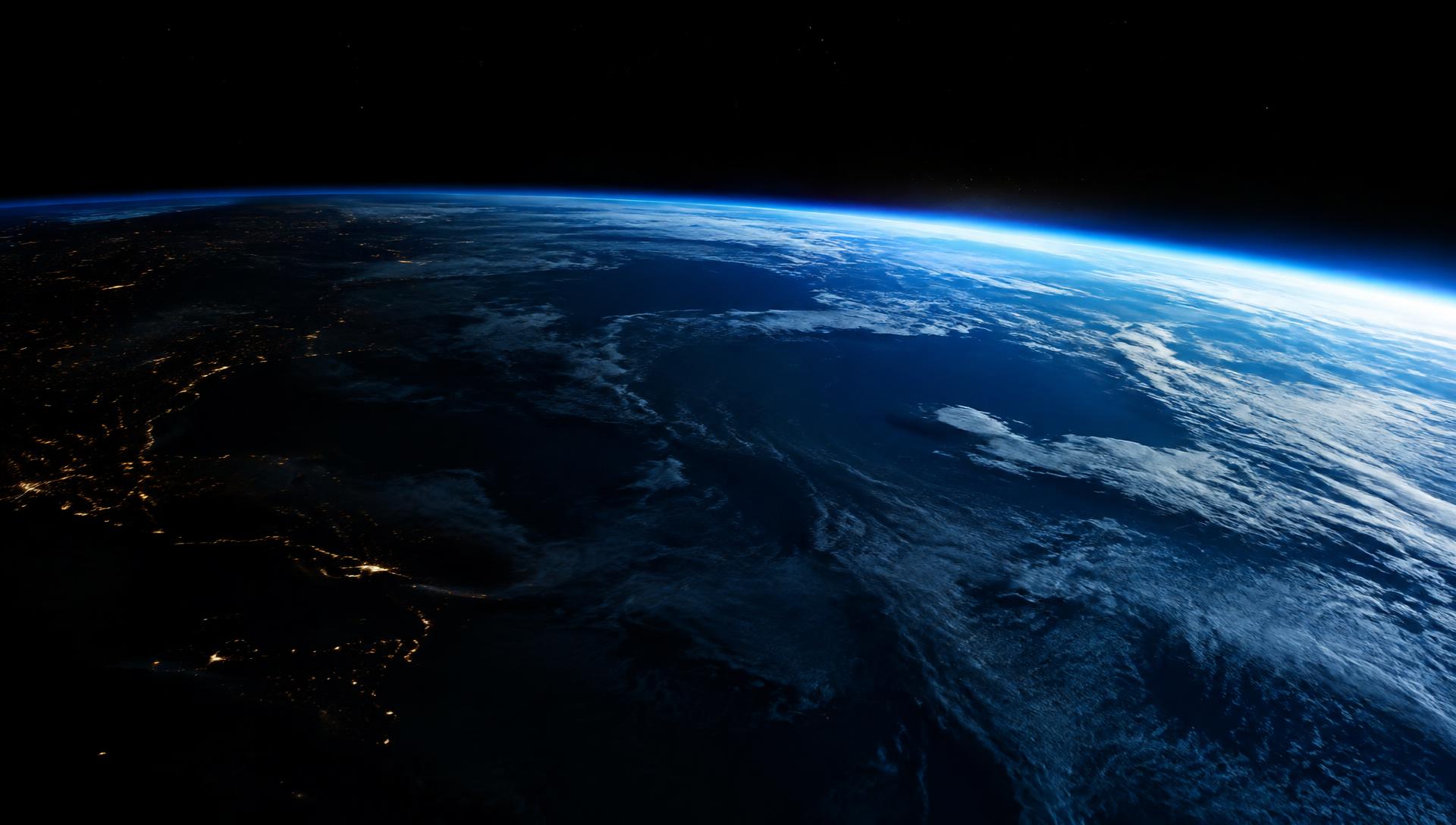 Earth from orbit